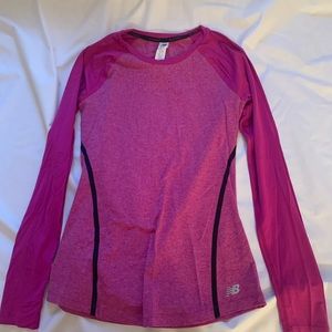 New Balance long sleeve workout top